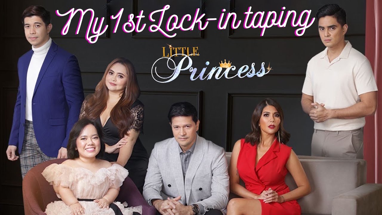 My First Lock-In Taping (Little Princess) | Angelika Dela Cruz