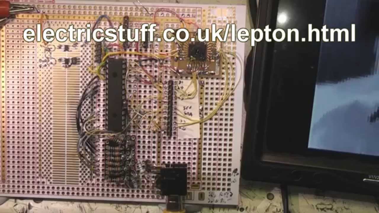 Flir One teardown part 2 -  Lepton hacking