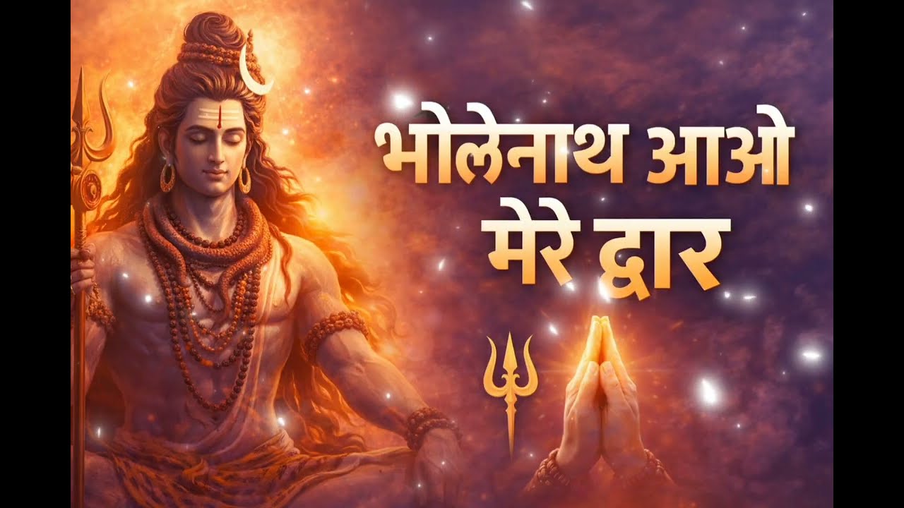 सुबह सुनने वाला शिव भजन 🙏 | भोलेनाथ आओ मेरे द्वार | हर हर महादेव | Morning Shiv Bhajan 2026