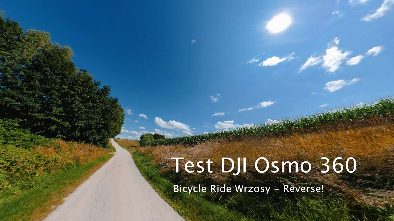 🚴‍♂️ One Ride, Two Directions! 🎥 DJI Osmo 360 - forward and reverse – all from a single ride!