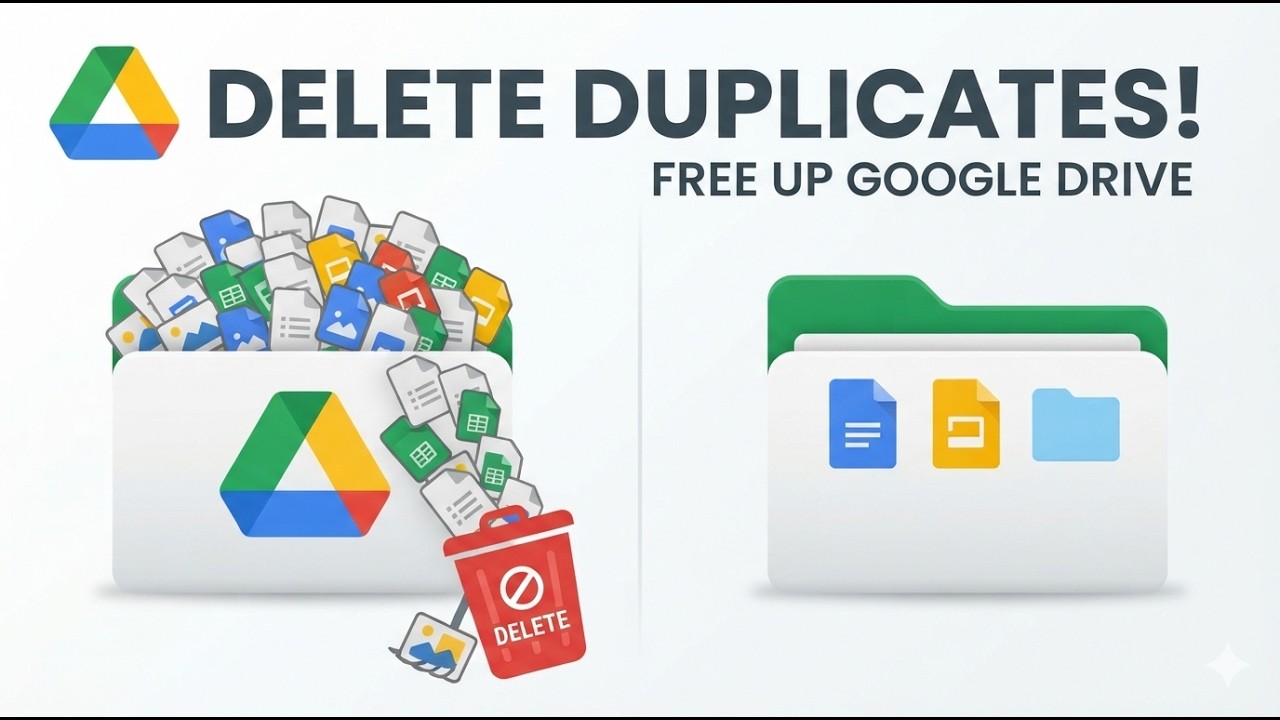 Clean Up Google Drive: Find and Delete Duplicate Files With This Tool
