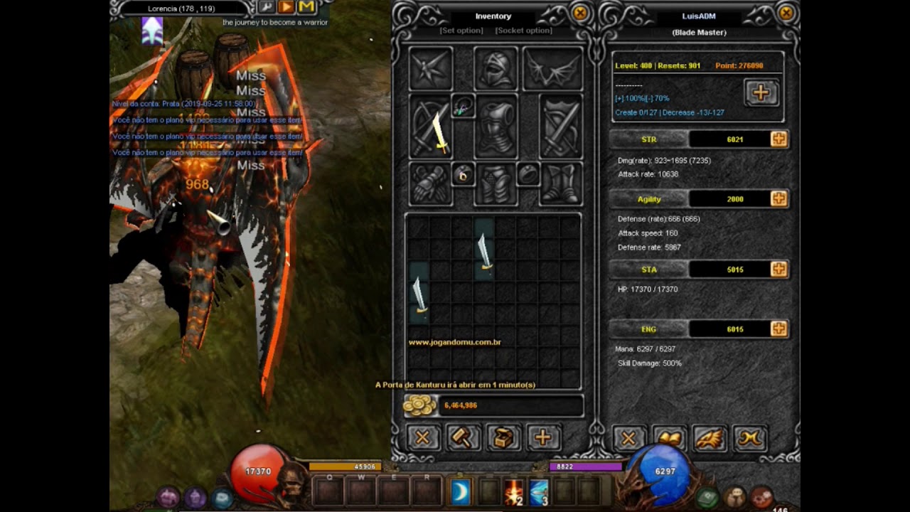 JogandoMU - Custom item vip (Update 20)