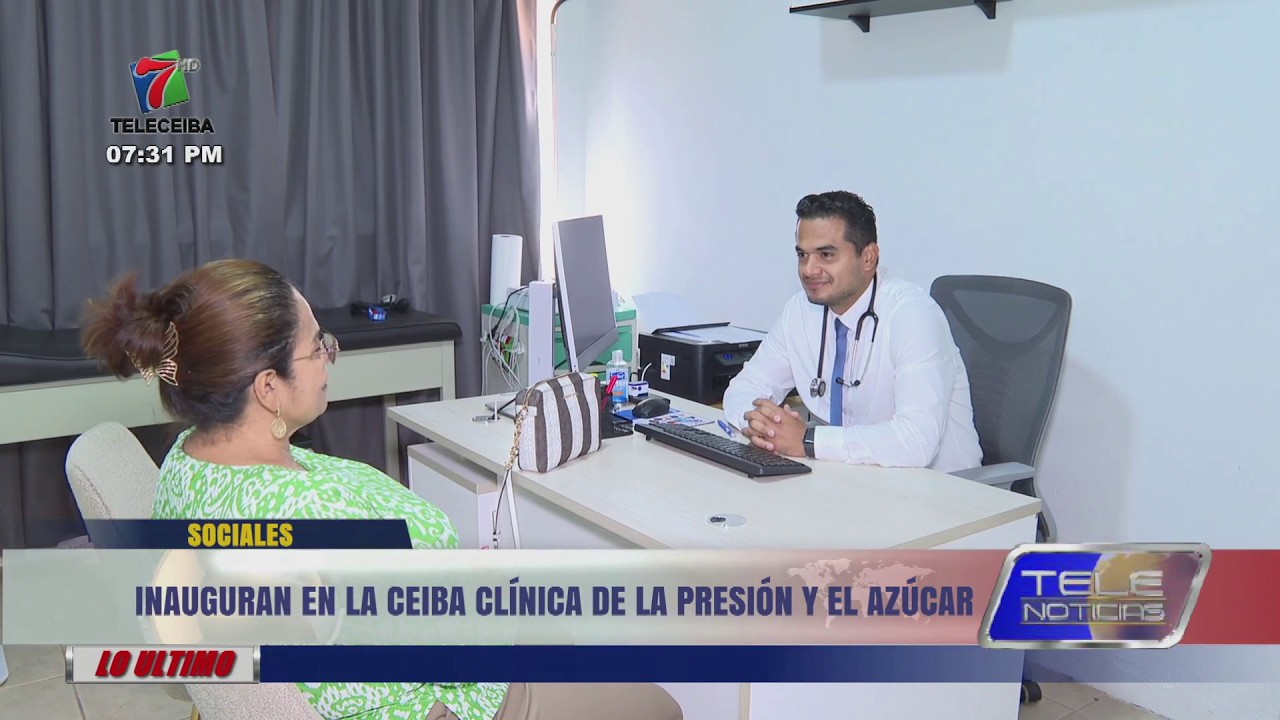 Inauguran en La Ceiba clínica de la presión y el azúcar