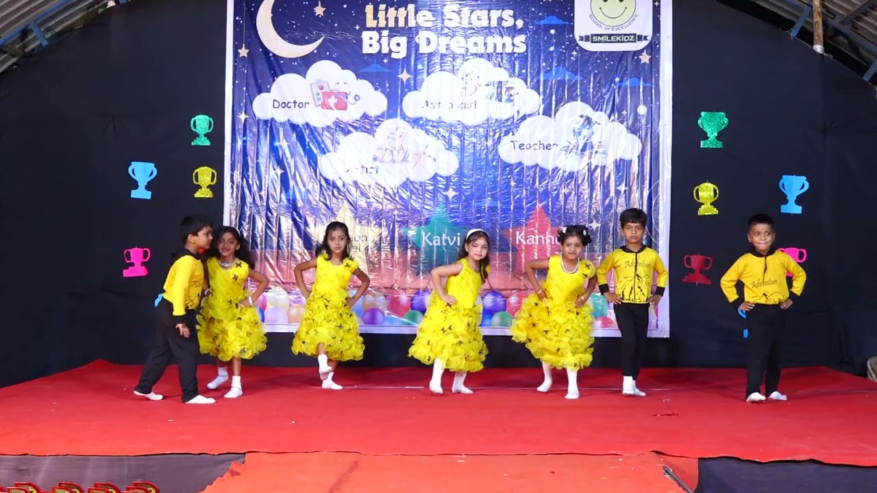 Annual Function By Smilekidz Preschool#school #dance