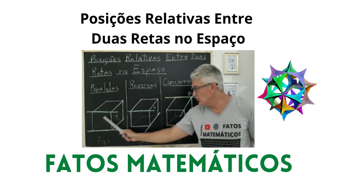 Posições Relativas Entre Duas Retas no Espaço