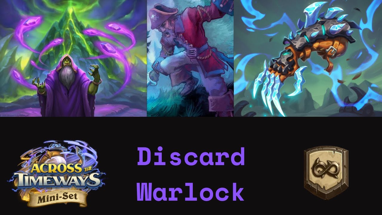 Discard Warlock, The New Best Deck! (Hearthstone Wild)