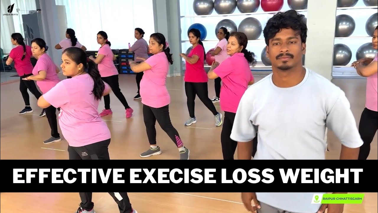 Effective Exercise Loss Weight At Home | Zumba Fitness With Unique Beats | Vivek Sir