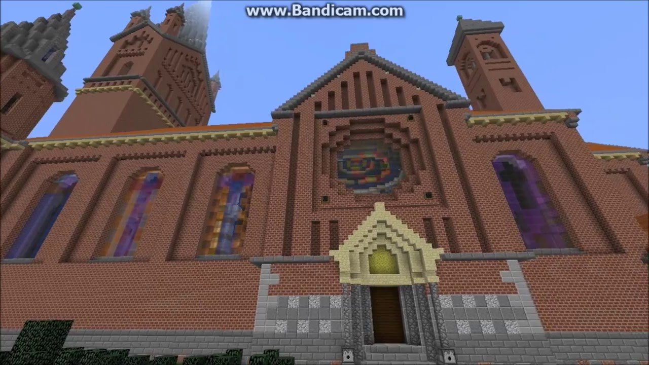 Minecraft - Kościół pw. Zwiastowania NMP w Inowrocławiu