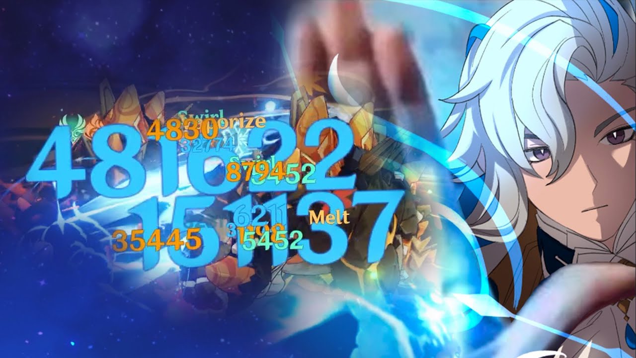 Neuvillette's most powerful KAMEHAMEHA!!!!!