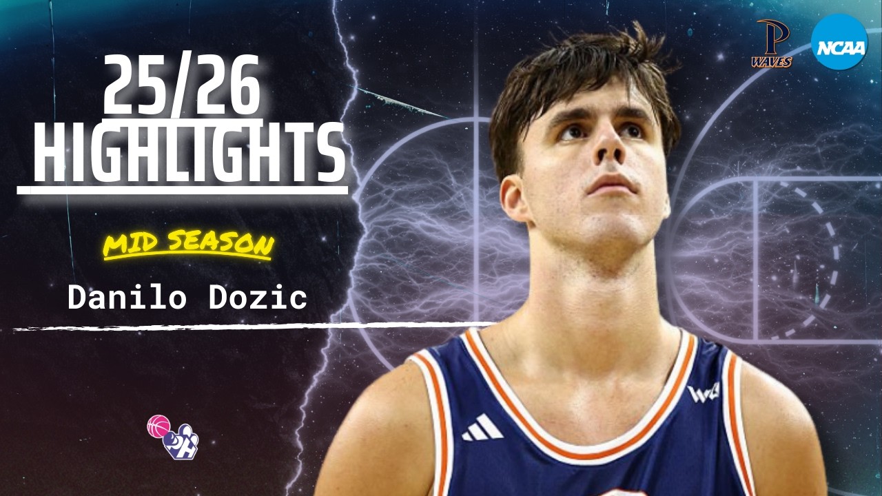 Danilo Dozic Mid-Season Highlights 2025/26 || NCAA D1 || Pepperdine Men's Basketball