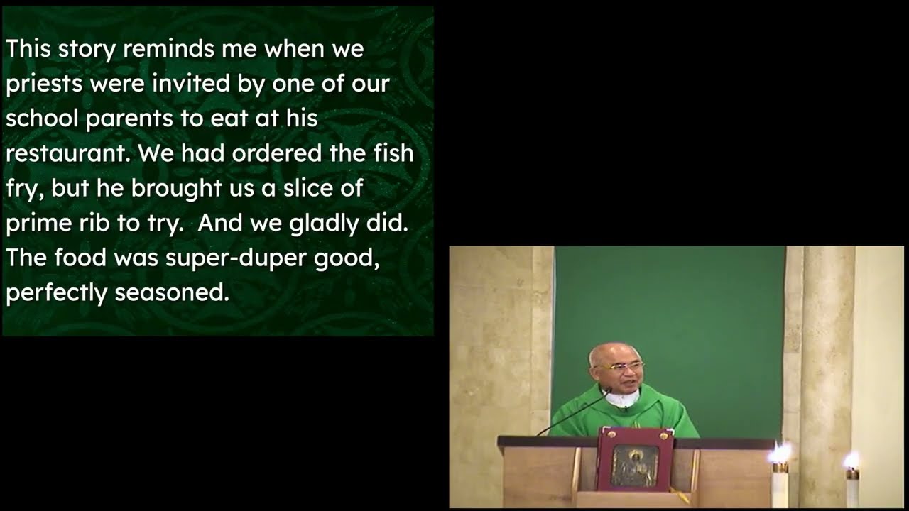 Fr Rolyn 02082026 11am 5th Sunday in Ordinary Time