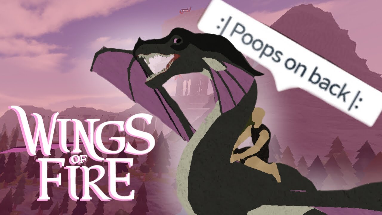 HUMAN POOPED ON ME! Wings of Fire Roblox (Early Access)