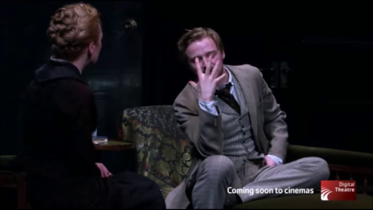 «Ghost» by Henrik Ibsen - Scene from Almeida Theatre (Lesley Manville & Jack Lowden)