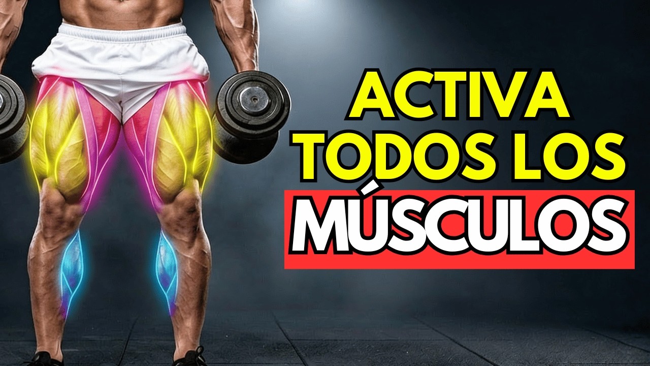 Los Únicos 4 Ejercicios que Necesitas para Tener Piernas Fuertes y Definidas