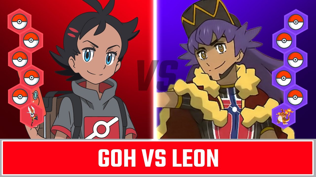 Journeys Pokemon Battle: Goh vs Leon