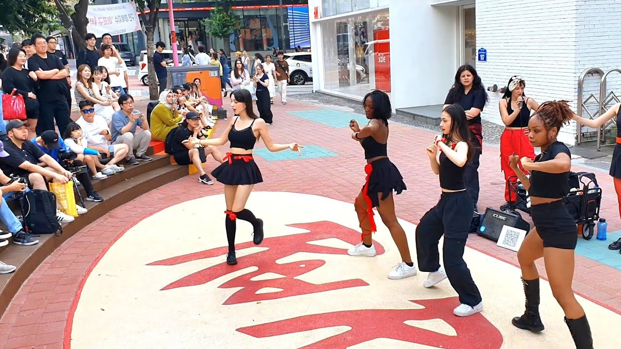 [STREET ARTIST] NOVA, MULTINATIONAL DANCE TEAM. HONGDAE BUSKING. 240711.