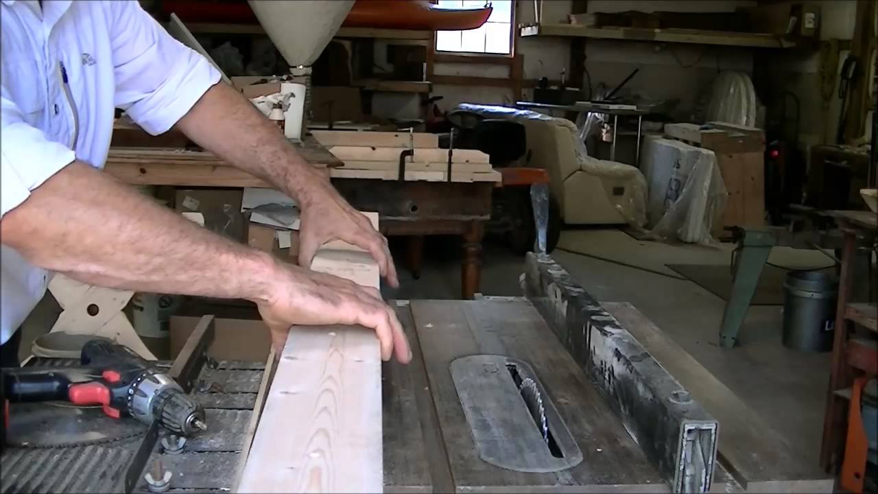 Build a table that is held together with 2 wedges and 4 dowels. Knock down furniture.Trade secret.