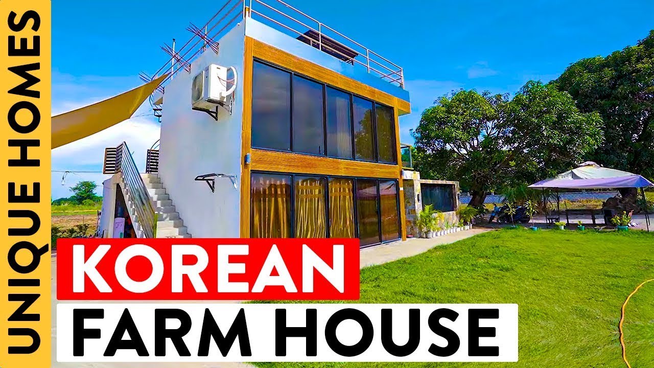 Tour a Korean-inspired 3-Storey Farmhouse with Spacious Outdoors | Tiny Home Living | Unique Homes