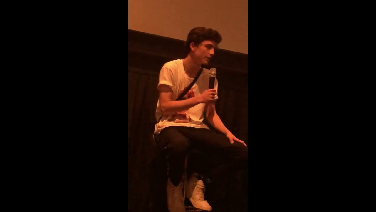 Timothée Chalamet & Nic Sheff Q & A Dallas Magnolia Theater in Uptown