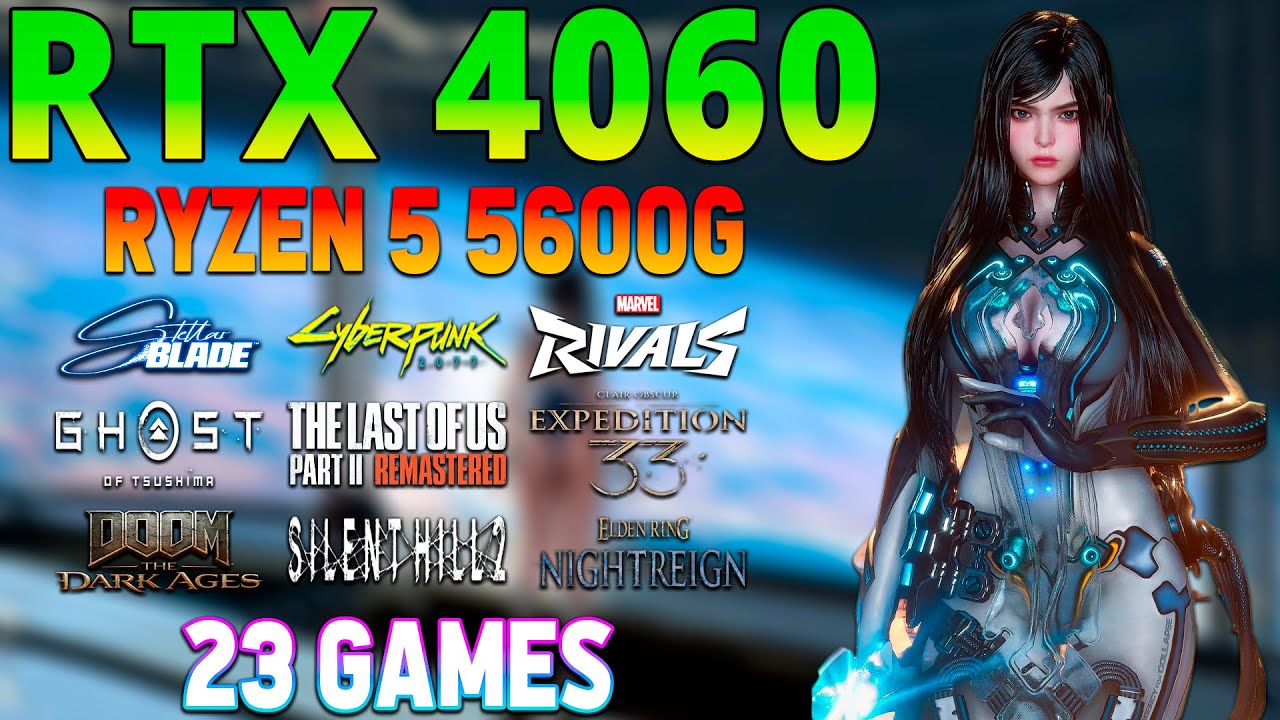 I Tested RTX 4060 with Ryzen 5 5600G and You Won't BELIEVE the Results