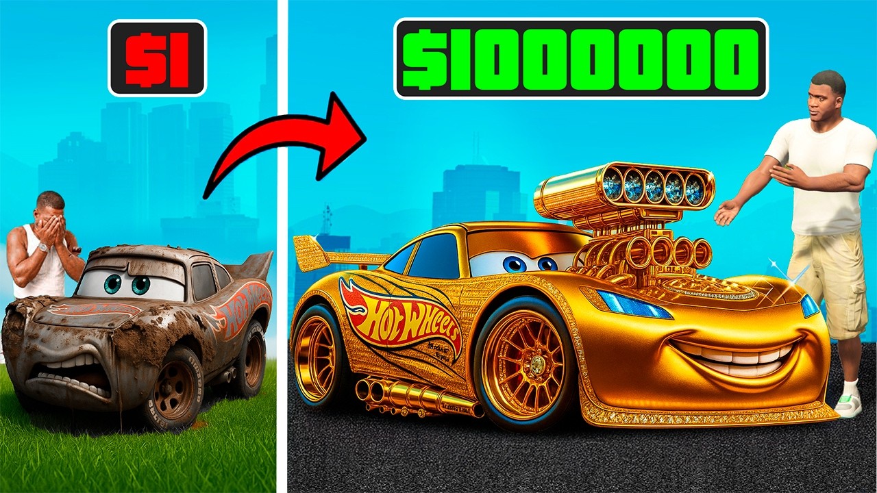 COCHES de HOT WHEELS de $1 a $1.000.000 en GTA 5
