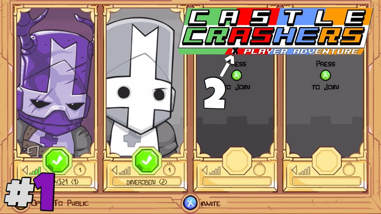 Castle Crashers (Co-Op) - Part 1 (ft. Byjuu)