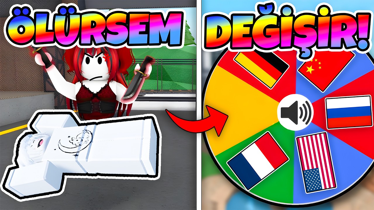 HER ÖLDÜĞÜMDE OYUNUN DİLİ DEĞİŞİYOR!😱 | Roblox Murder Mystery 2