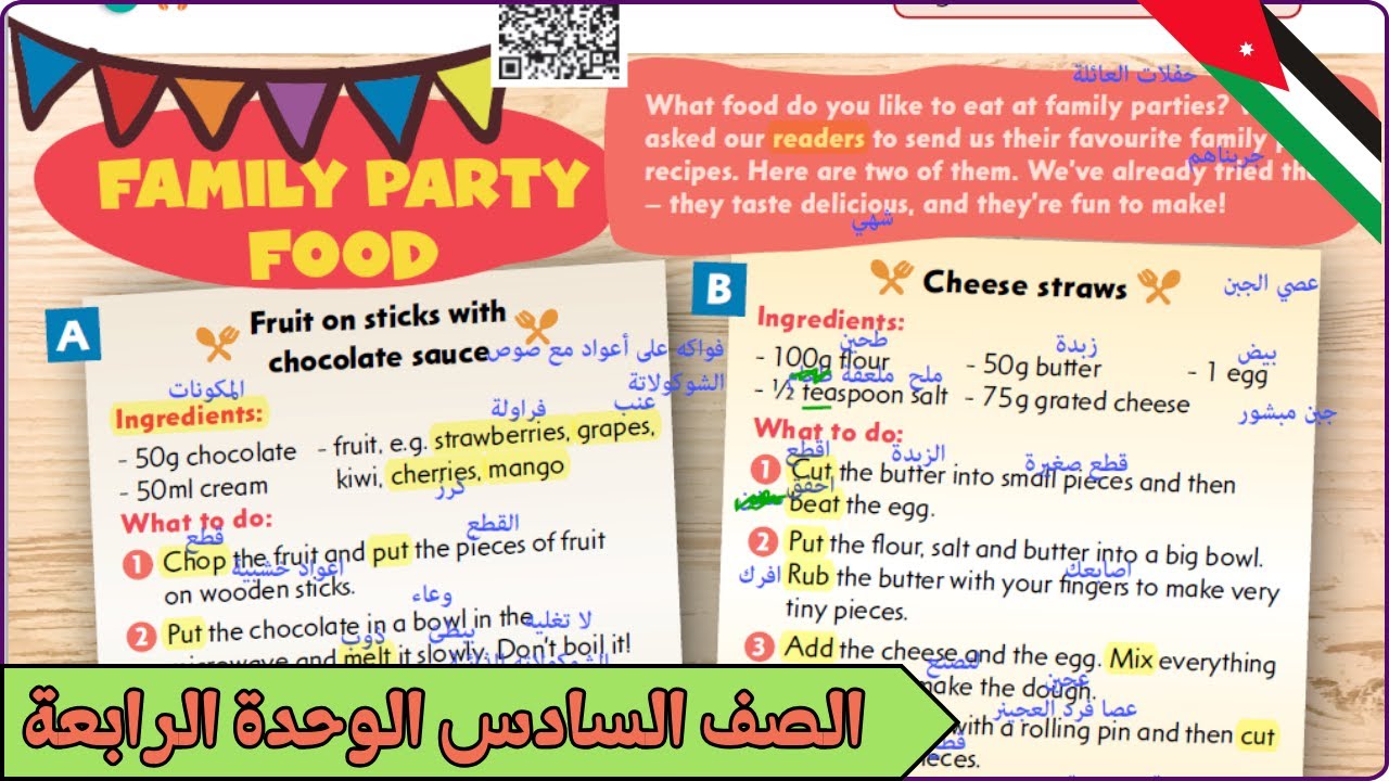 شرح صفحة 50 انجليزي سادس | قراءة الوحدة الرابعة
