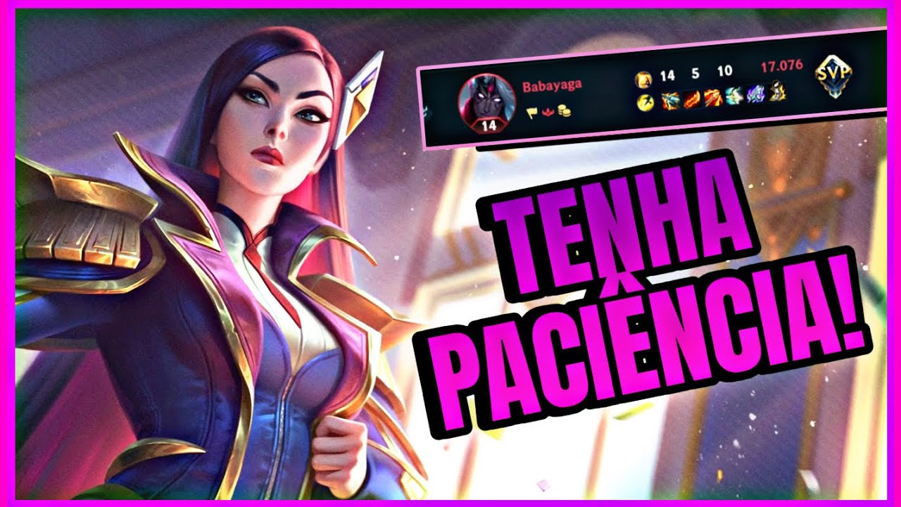 PEGUEI MESTRE NESTA PARTIDA QUASE PERDIDA!GAMEPLAY CAITLYN WILD RIFT