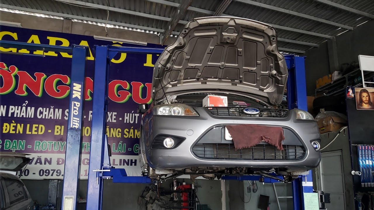 Ford focus - công việc bảo dưỡng - gara Cường Nguyễn