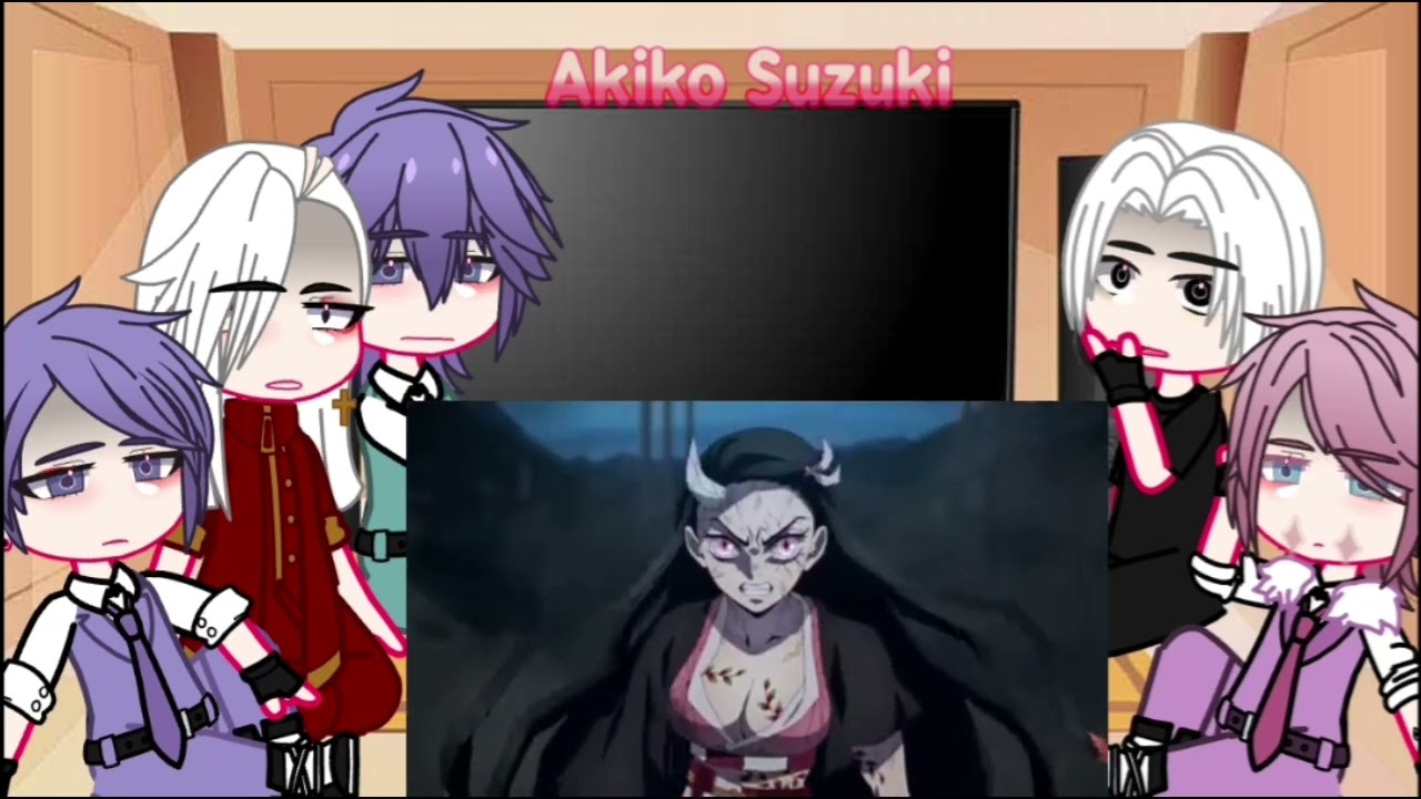 tokyo revengers de 𝙱𝚘𝚗𝚝𝚎𝚗🎴 react to Y/N as Nezuko vs daki✨(3/3)