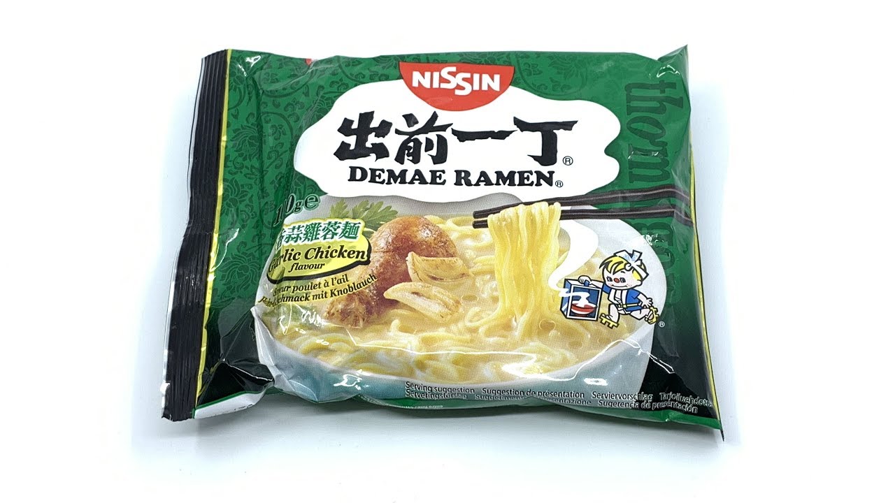 Nissin Demae Ramen Garlic Chicken Flavour 100g 🍜