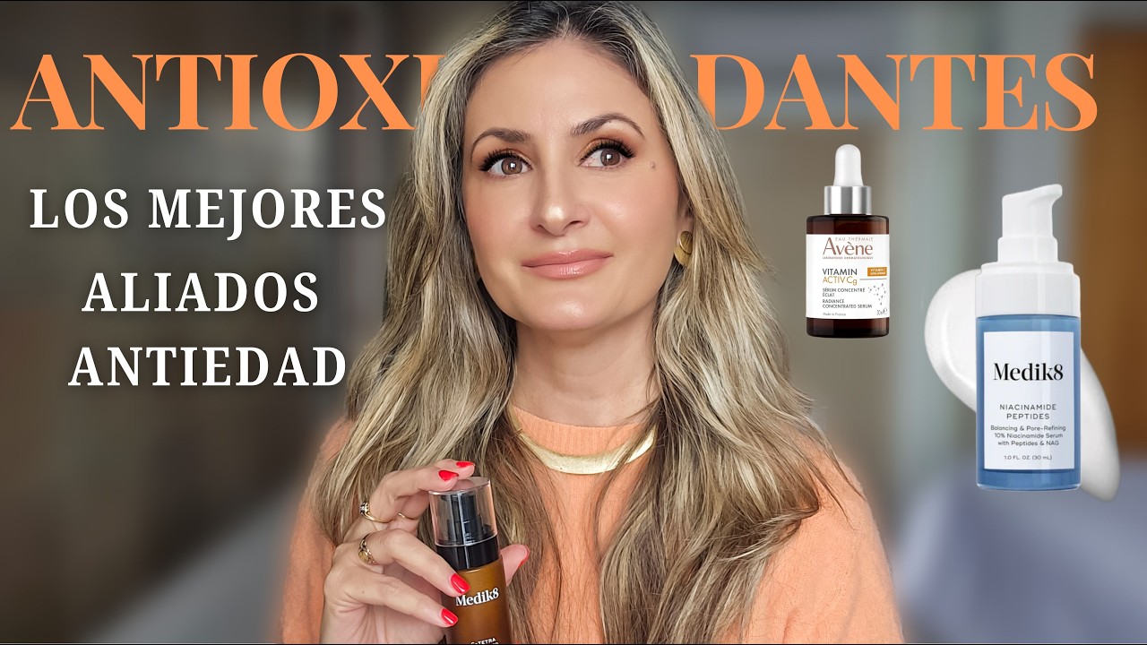 Los MEJORES antioxidantes (vitamina C, niacinamida) para iluminar y prevenir manchas✨