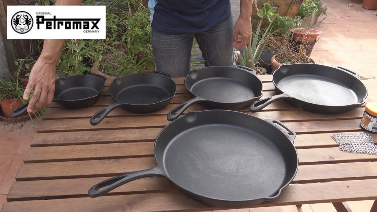 Sarten de hierro fundido Petromax: guía básica de usos, mantenimiento, limpieza y beneficios 🍳