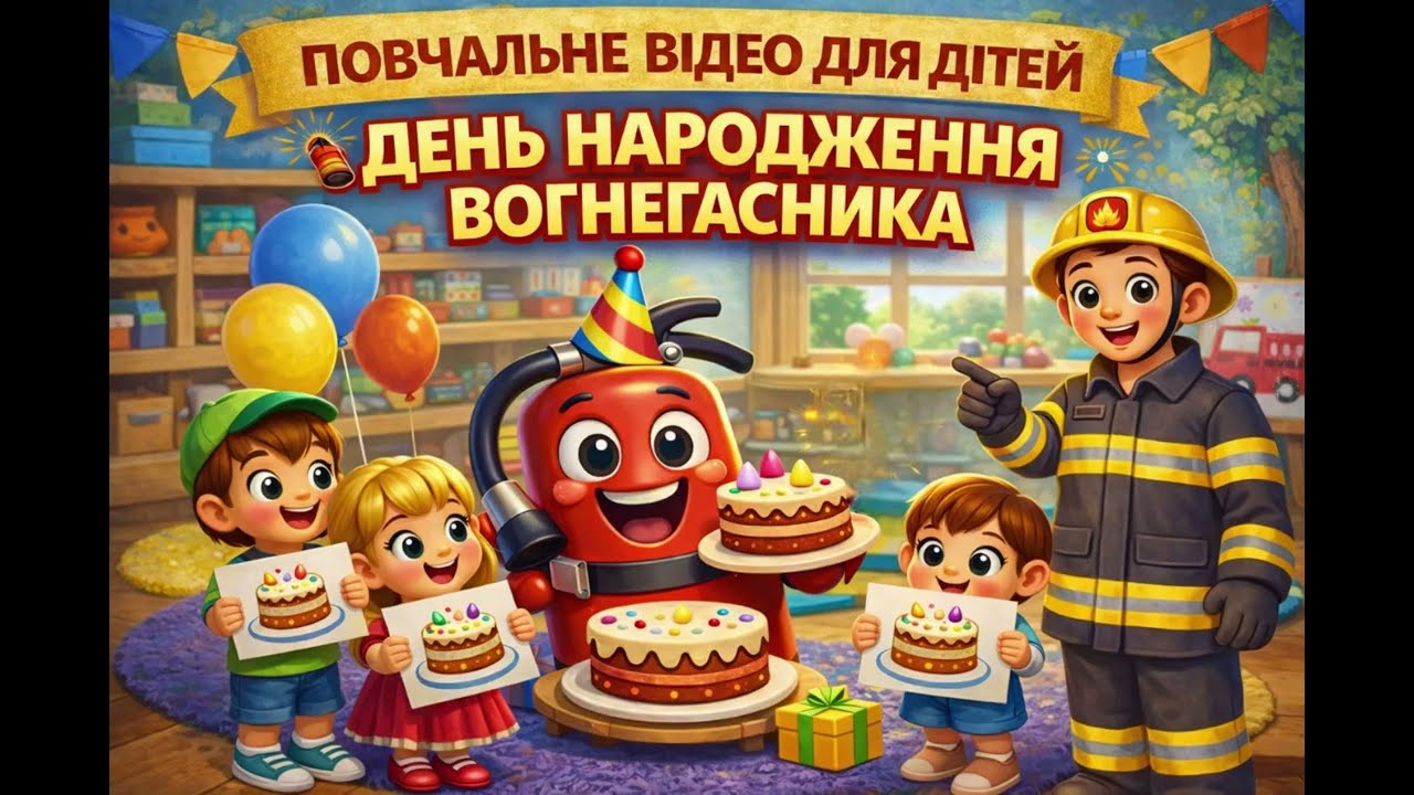 7 ЛЮТОГО - ДЕНЬ НАРОДЖЕННЯ ВОГНЕГАСНИКА