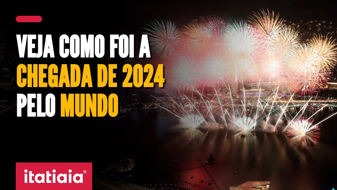 R&Eacute;VEILLON: VEJA COMO FOI A VIRADA DO ANO EM CIDADES PELO MUNDO