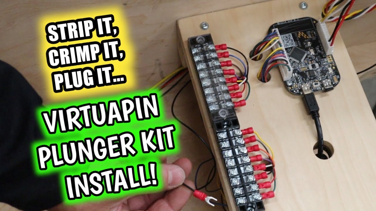 Virtuapin plunger kit install (kl25z board) plus more fun!