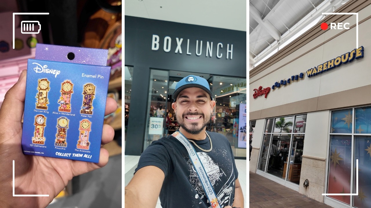 Шопинг: значки в BOX LUNCH | Disney Character Warehouse &mdash; сентябрь 2026