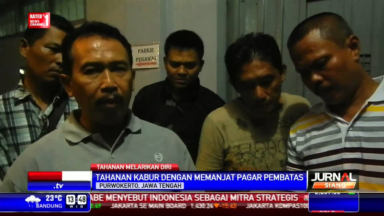 Tahanan LP Purwokerto Kabur dengan Panjat Tembok Pembatas