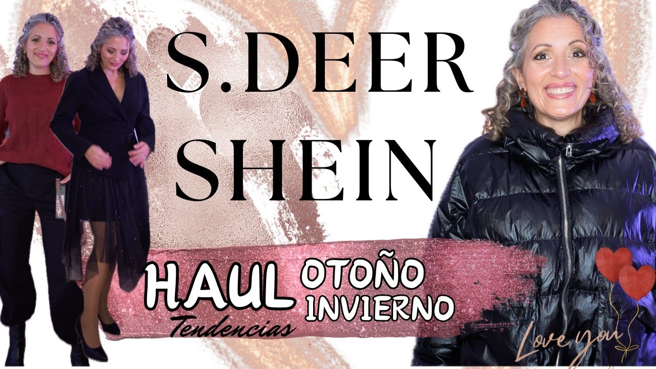 🍁❄️ SUPER HAUL S.DEER - SHEIN  OTOÑO - INVIERNO 2024 💜 TENDENCIAS QUE ENAMORAN