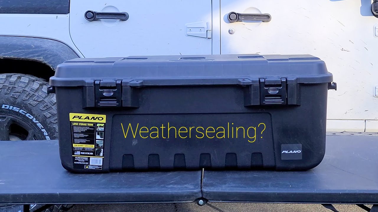 Plano 108qt weather sealing