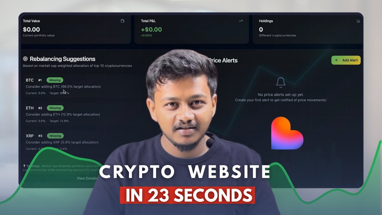 I Built An AI Trading Dashboard In 23 Seconds