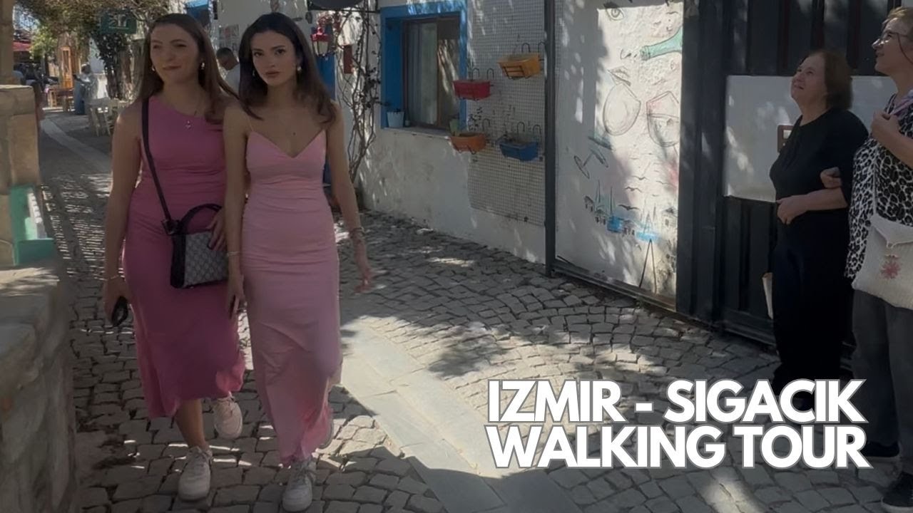 Sığacık Walking Tour 4K | İzmir Seferihisar’da Tarihi Kaleiçi ve Sahil Gezisi 2025
