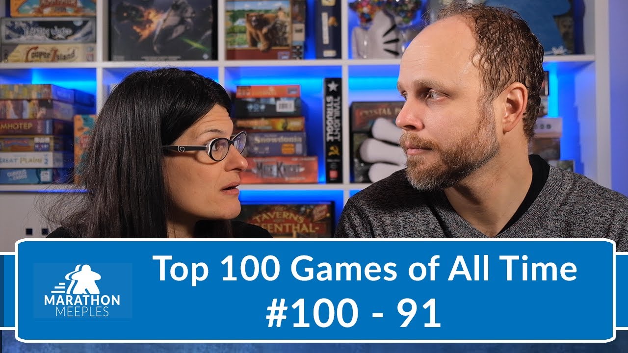 Top 100 Board Games of All Time - 100-91
