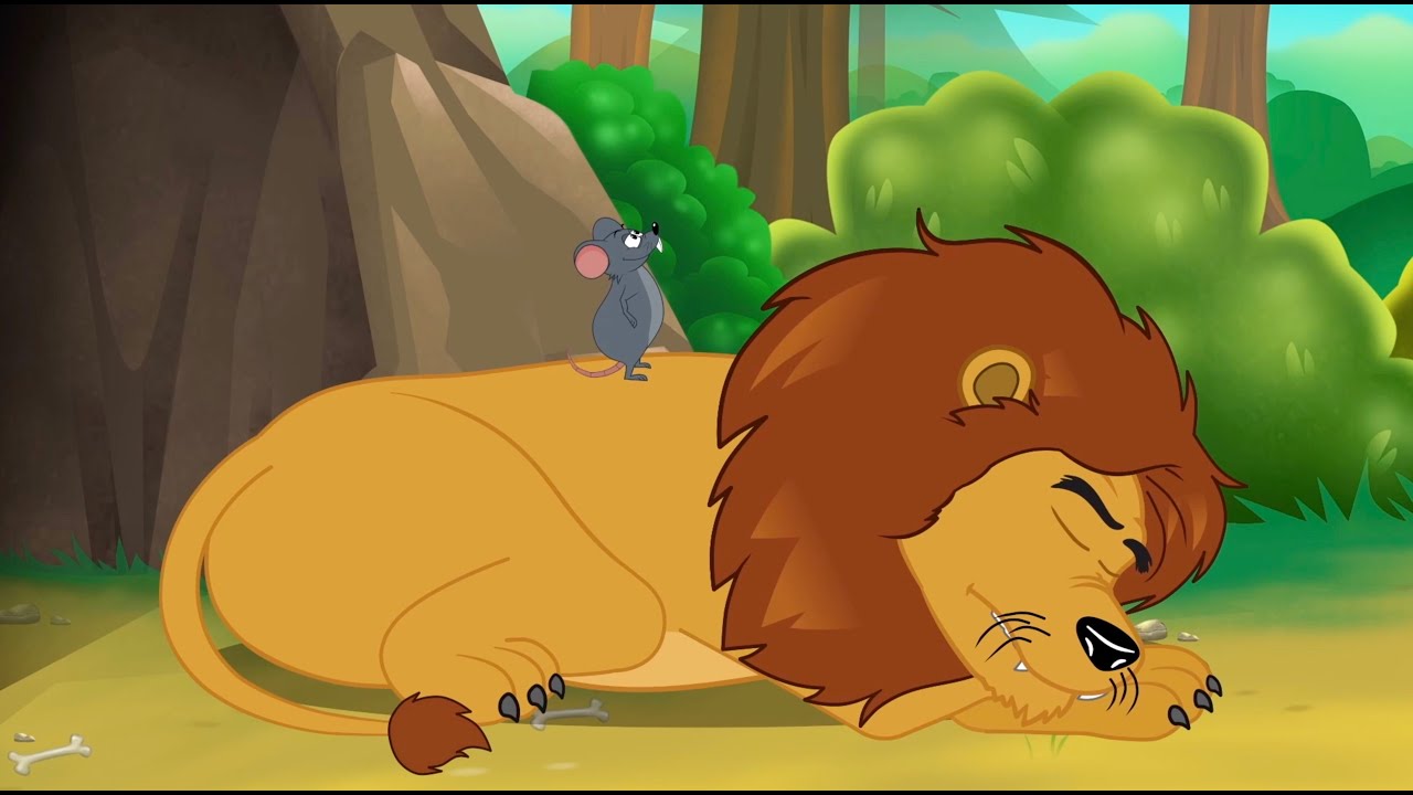 Le Lion et Le Rat + 5 Fables de La Fontaine | Dessin Animés | Poésie | Avec Les P'tits z'Amis