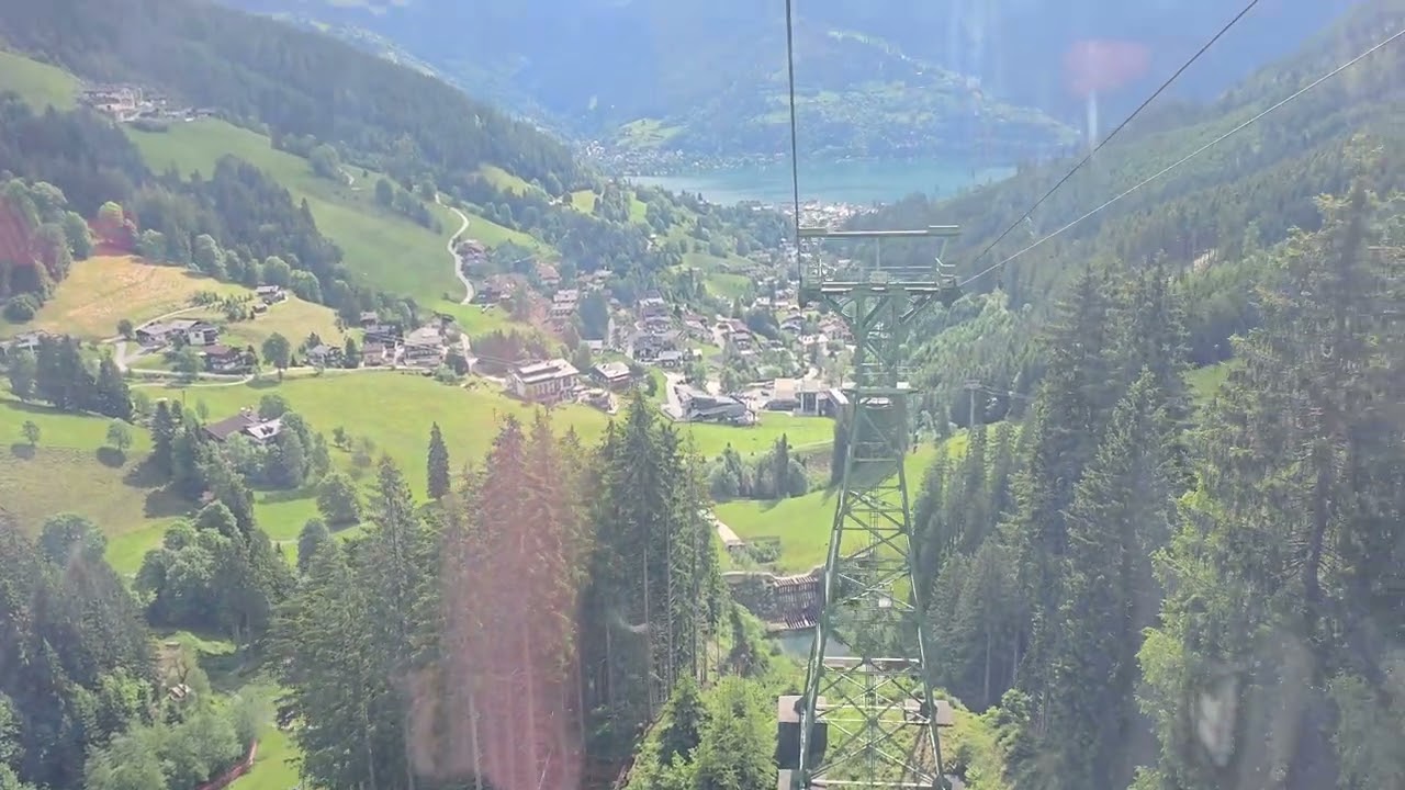 ride up the Schmittenhöhebahn lift from Zell am See to the Schmittenhöhe summit. Austria, the views!
