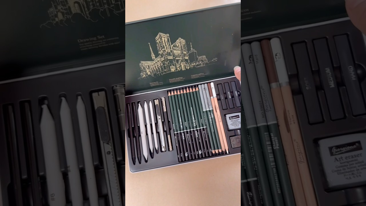 Testing Budget Graphite Pencils from Temu | Worth It for Under $12? #drawingtools #artreview