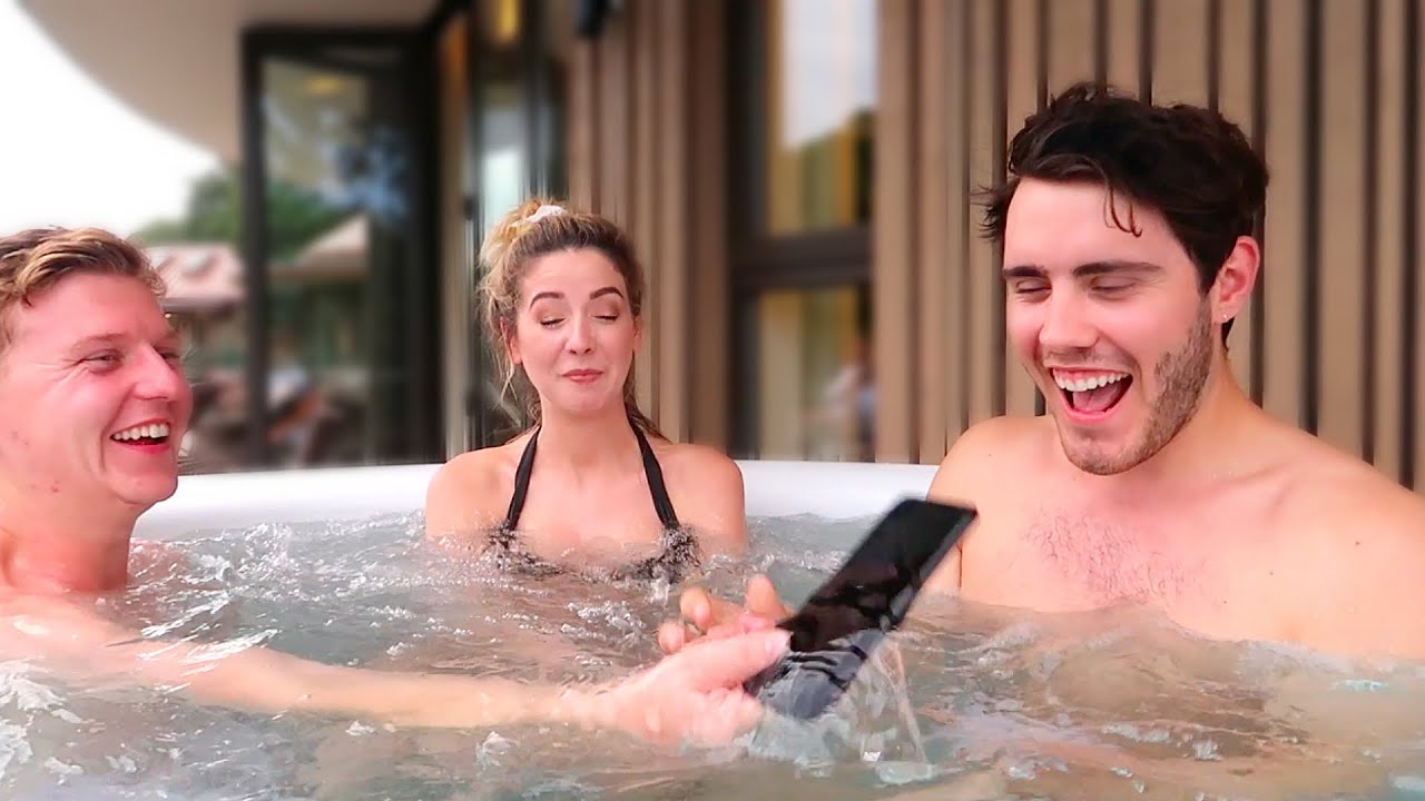DROPPED MY IPHONE 7 IN A HOT TUB