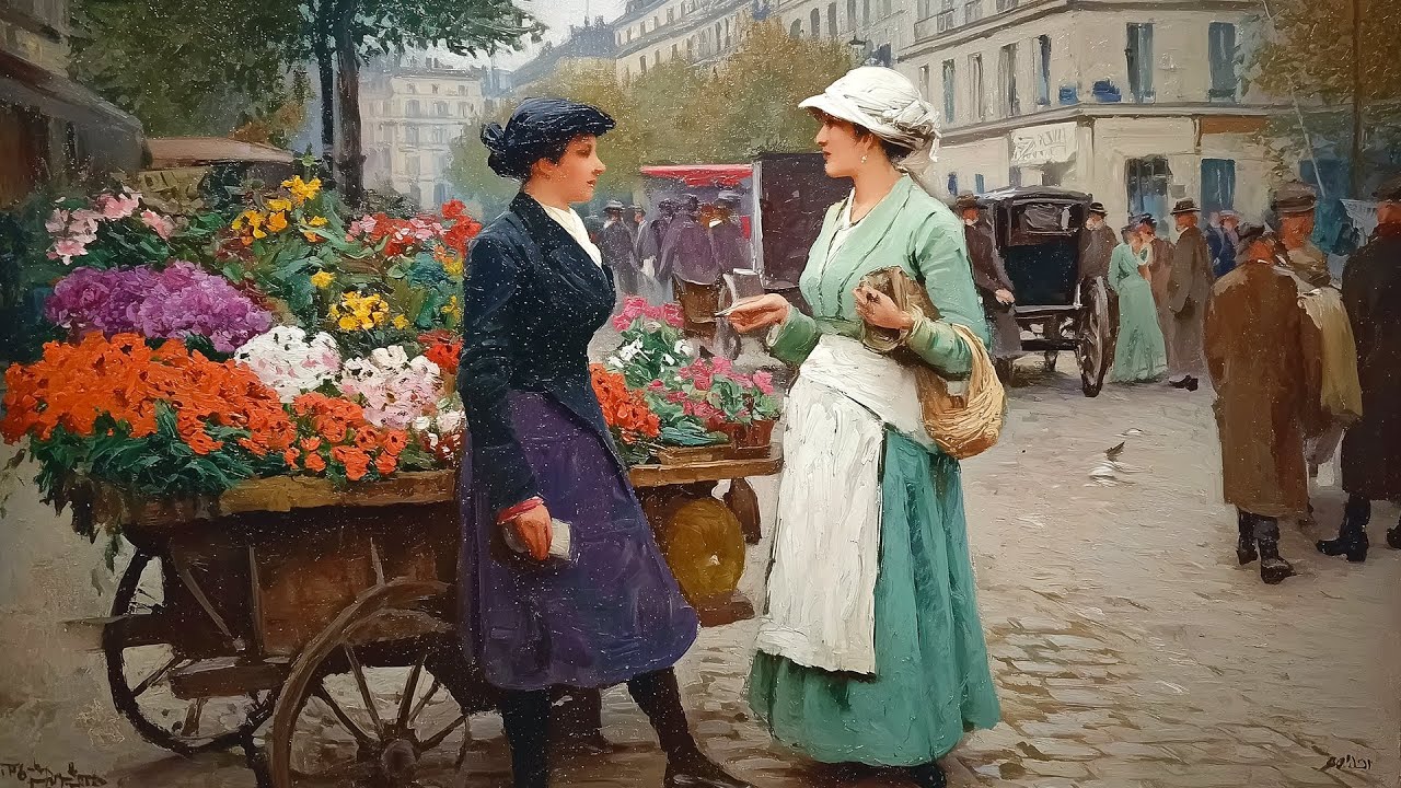 Slow Days in an Old French Village 🌿 Relaxing French Instrumental Music for Study & Simple Living