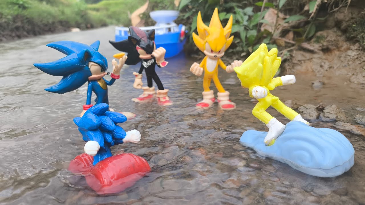 Sonic the hedgehog action figure :Sonic/knukles/Super sonic/Prime/Jaks/Were hog/Tails/Super shadow